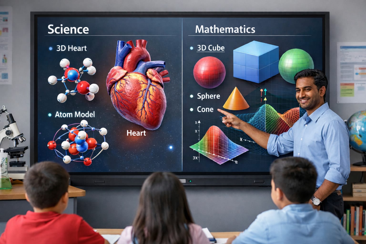 AI Smartboards for Science and Maths 